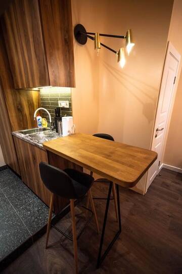Фото номера Трехместный номер Отель Kyiv Panorama Apartments near Gulliver г. Киев 4