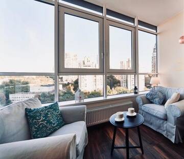 Фото номера Апартаменты с 1 спальней Апартаменты EXCLUSIVE • JACK HOUSE • ROOF POOL • г. Киев 23