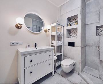 Фото номера Апартаменты с 1 спальней Апартаменты EXCLUSIVE • JACK HOUSE • ROOF POOL • г. Киев 9