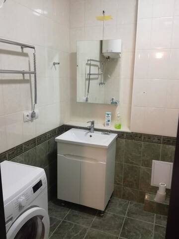 Фото номера Апартаменты с 1 спальней Апартаменты Gloria park apartment г. Киев 16
