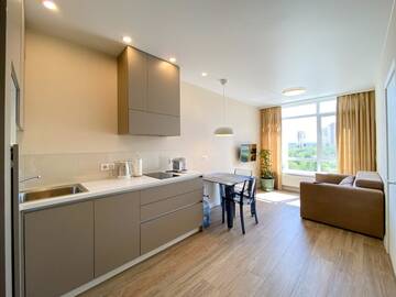 Фото номера Апартаменты с 1 спальней Апартаменты Apartment Kiev г. Киев 8