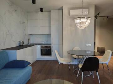 Фото номера Апартаменты с 1 спальней Апартаменты 9/102 New York concept house г. Киев 48