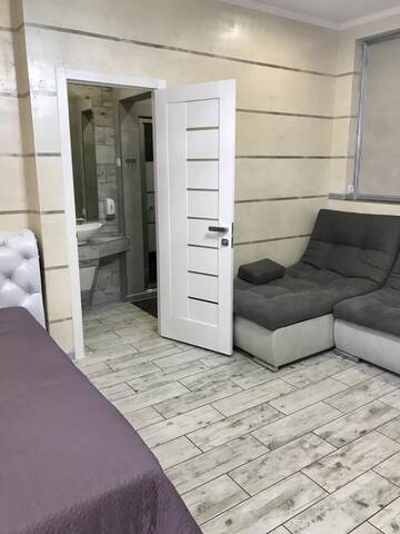 Фото номера Апартаменты с 1 спальней Апартаменты HSsapphire г. Киев 28