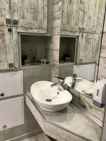 Фото номера Апартаменты с 1 спальней Апартаменты HSsapphire г. Киев 26