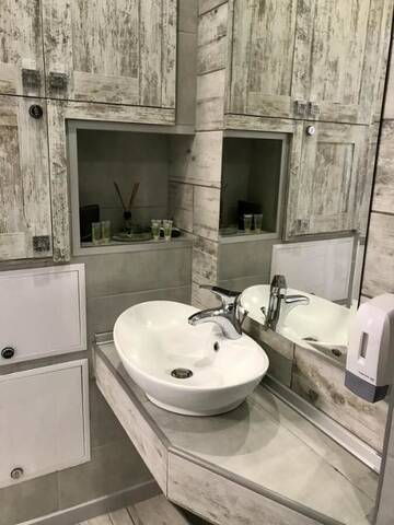 Фото номера Апартаменты с 1 спальней Апартаменты HSsapphire г. Киев 88