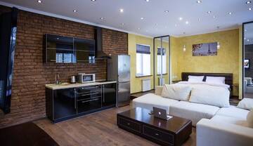 Фото номера Апартаменты-студио Апартаменты Apartments on Andriyivskyy Descent ·SELF CHECK IN г. Киев 11