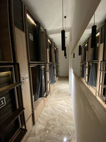Фото номера Кровать в общем номере для мужчин Хостелы UNEED Friendly Hostel г. Киев 7