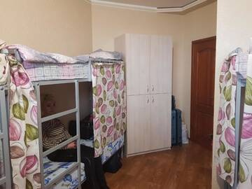 Фото номера Спальное место на двухъярусной кровати в общем номере для женщин Хостелы Saperka г. Киев 4