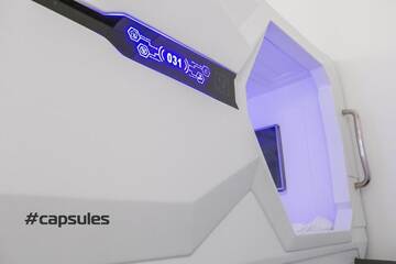 Фото номера Одноместный номер Капсульные отели Monotel Maidan г. Киев 11