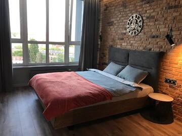 Фото номера Апартаменты с 1 спальней Апартаменты Victory loft studios г. Киев 60
