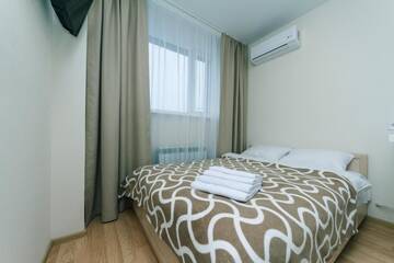 Фото номера Двухместный номер с 1 кроватью Апарт-отели FlatRent SmartHouse г. Киев 12