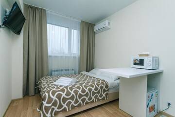 Фото номера Двухместный номер с 1 кроватью Апарт-отели FlatRent SmartHouse г. Киев 9