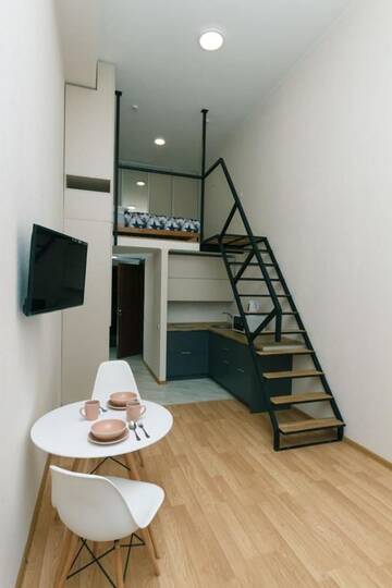 Фото номера Апартаменты - Двухуровневые Апарт-отели FlatRent SmartHouse г. Киев 8