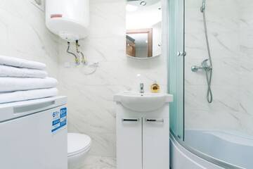 Фото номера Апартаменты - Двухуровневые Апарт-отели FlatRent SmartHouse г. Киев 5