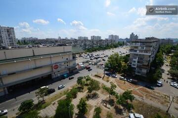 Фото номера Апартаменты Апартаменты Obolonskiy Prospekt Apartments 9 г. Киев 19