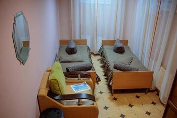 Фото номера Двухместный номер с 2 отдельными кроватями Хостелы Arcobaleno Home г. Киев 10