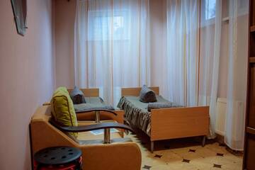 Фото номера Двухместный номер с 2 отдельными кроватями Хостелы Arcobaleno Home г. Киев 8