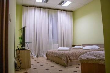 Фото номера Двухместный номер с 1 кроватью Хостелы Arcobaleno Home г. Киев 4