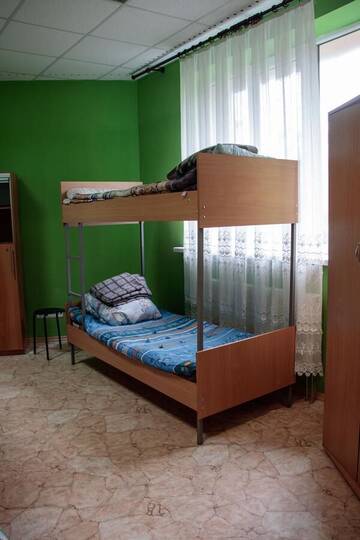 Фото номера Кровать в общем 6-местном номере Хостелы Arcobaleno Home г. Киев 2