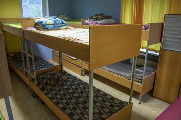 Фото номера Кровать в общем 10-местном номере для мужчин Хостелы Arcobaleno Home г. Киев 4