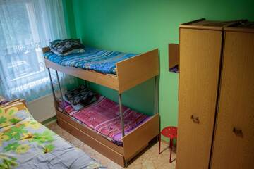 Фото номера Кровать в общем 6-местном номере для мужчин Хостелы Arcobaleno Home г. Киев 5