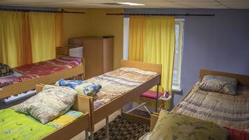 Фото номера Кровать в общем 10-местном номере для мужчин Хостелы Arcobaleno Home г. Киев 6