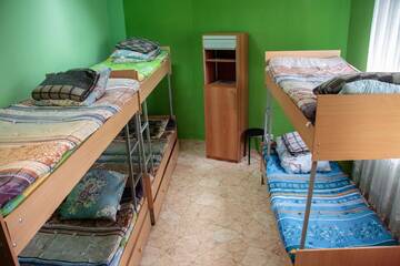 Фото номера Кровать в общем 6-местном номере Хостелы Arcobaleno Home г. Киев 5