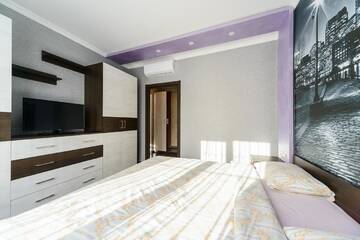 Фото номера Апартаменты Апартаменты VIP one bedroom Apartment metro Minska г. Киев 7