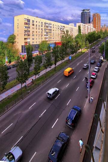 Фото номера Апартаменты с 1 спальней Апартаменты VIP Apartment near Gulliver г. Киев 17