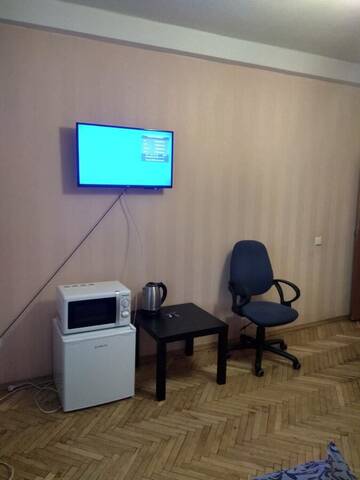 Фото номера Стандартный двухместный номер с 1 кроватью и общей ванной комнатой Апарт-отели Alaska г. Киев 5