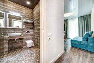 Фото номера Суперлюкс Апартаменты Apartment Voskresenska 18 г. Киев 23