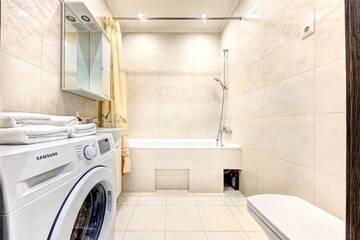 Фото номера Апартаменты с видом на сад Апартаменты Apartment Voskresenska 18 г. Киев 16