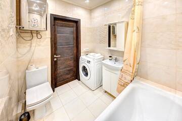 Фото номера Апартаменты с видом на сад Апартаменты Apartment Voskresenska 18 г. Киев 14