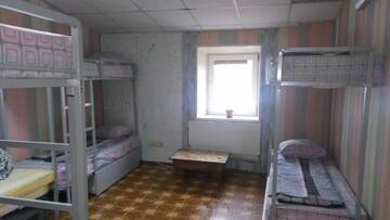 Фото номера Спальное место на двухъярусной кровати в общем номере для женщин Хостелы Lucky Hostel на Крещатике г. Киев 23