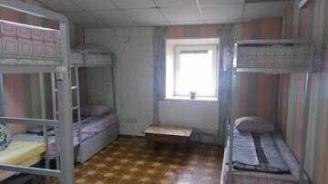 Фото номера Спальное место на двухъярусной кровати в общем номере для женщин Хостелы Lucky Hostel на Крещатике г. Киев 2