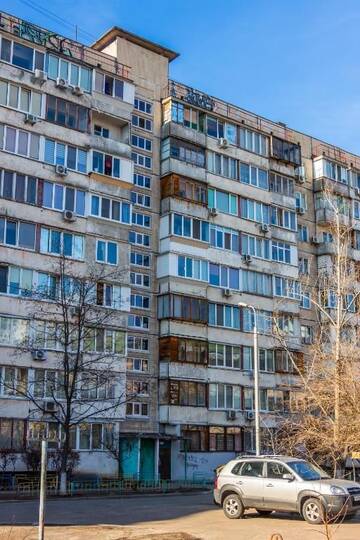 Фото номера Апартаменты Апартаменты Kvartirkoff na Obolonskiy prospekt 31 г. Киев 25