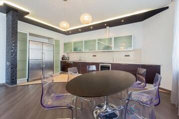 Фото номера Апартаменты Апартаменты 3 bedroom Apartment on Tymoshenko 19 street г. Киев 26