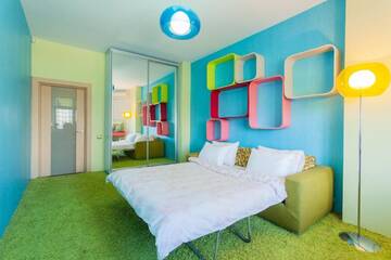 Фото номера Апартаменты Апартаменты 3 bedroom Apartment on Tymoshenko 19 street г. Киев 9