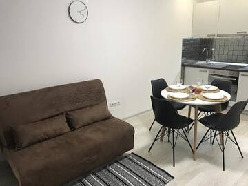 Фото номера Апартаменты с 1 спальней Апартаменты Святобор LUX Apartments г. Киев 6