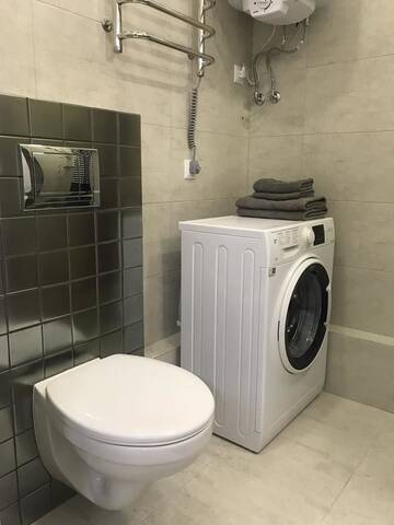 Фото номера Апартаменты с 1 спальней Апартаменты Святобор LUX Apartments г. Киев 13