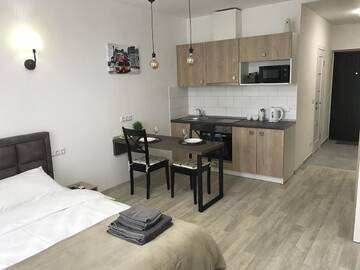 Фото номера Улучшенные апартаменты Апартаменты Святобор LUX Apartments г. Киев 14