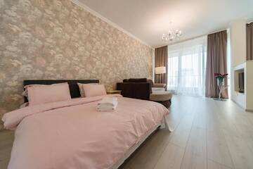 Фото номера Апартаменты Апартаменты VIP Apartment Obolon Residences г. Киев 50
