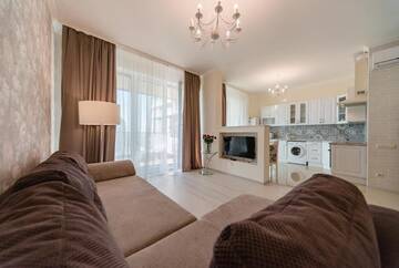 Фото номера Апартаменты Апартаменты VIP Apartment Obolon Residences г. Киев 52