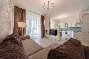 Фото номера Апартаменты Апартаменты VIP Apartment Obolon Residences г. Киев 16