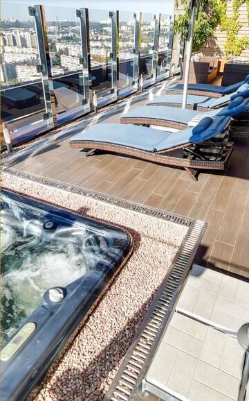 Фото номера Апартаменты Апартаменты VIP Apartment Obolon Residences г. Киев 62