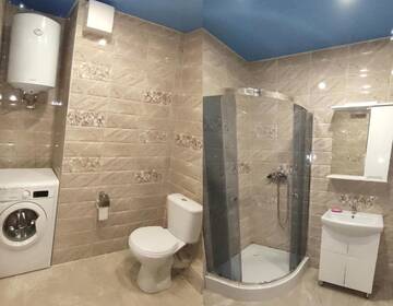 Фото номера Апартаменты с балконом Апартаменты Cozy apartments near metro Poznyaki г. Киев 41