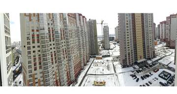 Фото номера Апартаменты с балконом Апартаменты Cozy apartments near metro Poznyaki г. Киев 37
