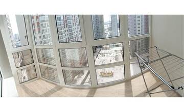 Фото номера Апартаменты с балконом Апартаменты Cozy apartments near metro Poznyaki г. Киев 40