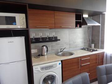 Фото номера Апартаменты Апартаменты DESIGH Apartment CENTER OLIMPIYSKA- 54 Velyka Vasylkivska Street г. Киев 30