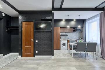 Фото номера Апартаменты Апартаменты DESIGH Apartment CENTER OLIMPIYSKA- 54 Velyka Vasylkivska Street г. Киев 38
